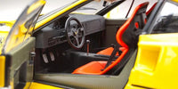 Kyosho - 1/18 FERRARI F40 (YELLOW) Diecast Model