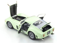 Kyosho - 1/18 Ferrari 250GTO 1962 Good Wood #15 (Light Green) Diecast Model