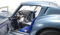 Kyosho - 1/18 FERRARI 250GTO 1962 SEBRING #24 (BLUE) Diecast Model
