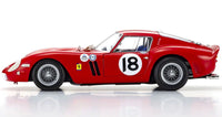 Kyosho - 1/18 FERRARI 250GT0 1963 DAYTONA 3H #18 (RED) Diecast Model