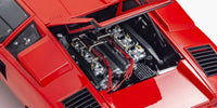 Kyosho - 1/12 Lamborghini Countach LP400 (Red) Diecast Model