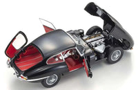 Kyosho - 1/18 Jaguar E-Type (Black) Diecast Model