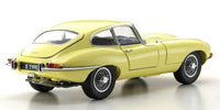 Kyosho - 1/18 Jaguar E-Type (Pale Primrose) Diecast Model