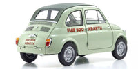 Kyosho - 1/18 Fiat Nuova 500 Elaborazione Abarth Record Green Celeste Diecast Model
