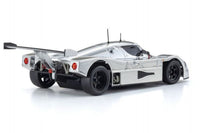 Kyosho - MINI-Z RWD MR04 Sauber-Mercedes Gruppe-C Rennsportwagen C 9, Chrome Silver w/Gyro