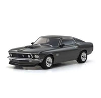 Kyosho - 1:10 EP 4WD 1969 Ford Mustang Boss 429 Black Jade Readyset Fazer Mk2 FZ02