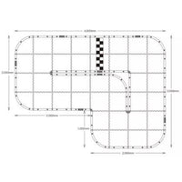 Kyosho - Mini-Z Carpet Track 50 Basic Set (40pcs)