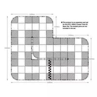 Kyosho - Mini-Z Carpet Track 50 Expansion Set (44pcs)