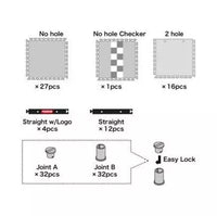 Kyosho - Mini-Z Carpet Track 50 Expansion Set (44pcs)