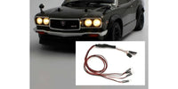 Kyosho - LED Light Unit (5mm/4 Bulbs/ Halogen & Red)
