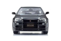 Kyosho - 1/43 Nissan Skyline GT-R Vspec2 (Black) Diecast Model