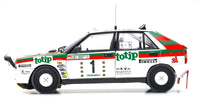 Kyosho - 1/18 Lancia Delta HF 4WD Targa Florio "Team Lancia Totip" 1987 #1, Diecast Model - Hobby Recreation Products