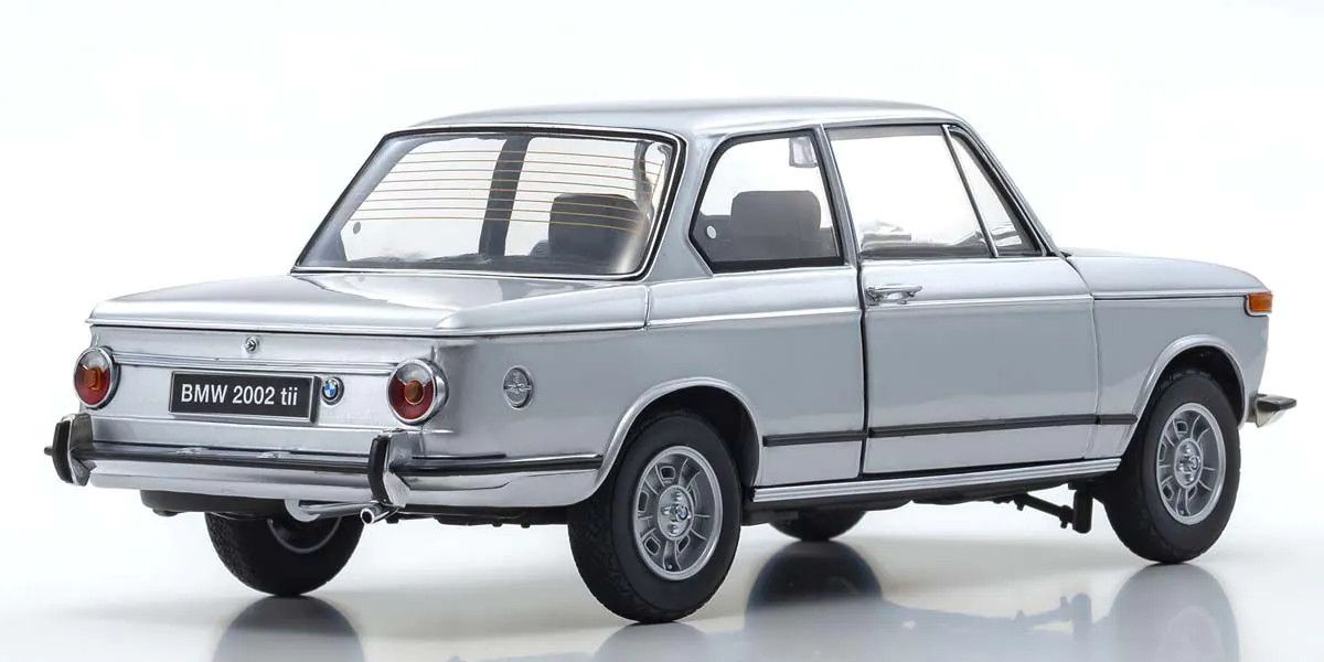 1/18 Scale BMW 2002 Tii Silver Model| Hobby Recreation Products