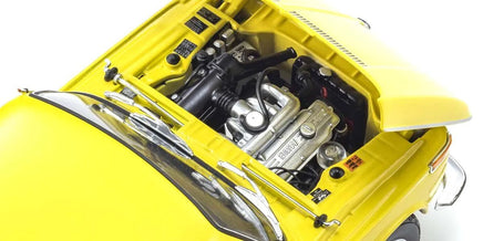 Kyosho - 1/18 Scale BMW 2002 Tii Yellow Model Diecast Car - Hobby Recreation Products
