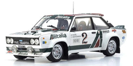 Kyosho - 1/18 Scale Fiat 131 Abarth 1978 Monte Carlo #2 Model Diecast Car - Hobby Recreation Products