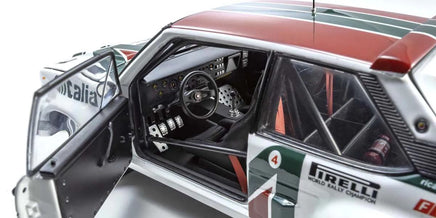 Kyosho - 1/18 Scale Fiat 131 Abarth 1978 Monte Carlo #2 Model Diecast Car - Hobby Recreation Products