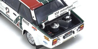 Kyosho - 1/18 Scale Fiat 131 Abarth 1978 Monte Carlo #2 Model Diecast Car - Hobby Recreation Products