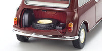 Kyosho - 1/18 Scale Morris Mini Minor Cherry Red Model Diecast Car - Hobby Recreation Products