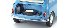 Kyosho - 1/18 Scale Morris Mini Minor Clipper Blue Model Diecast Car - Hobby Recreation Products