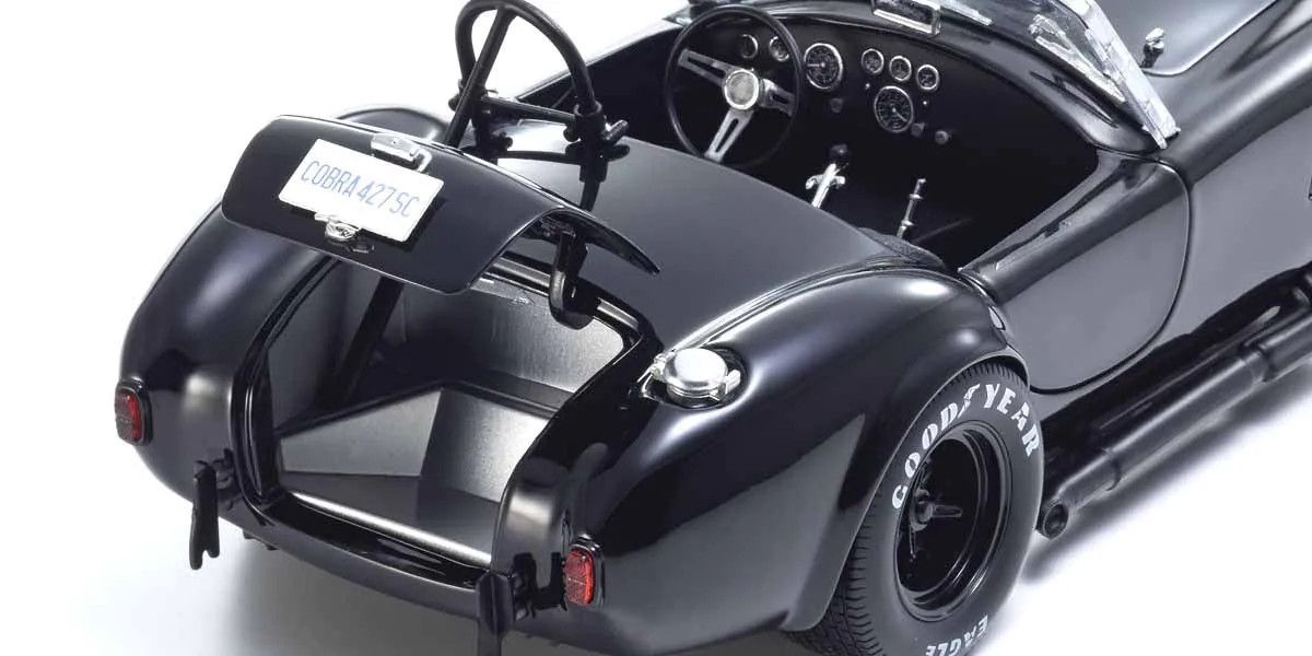 1/18 Scale Shelby Cobra 427 S/C Black| Hobby Recreation Products
