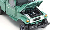 Kyosho - 1/18 Scale Toyota Land Cruiser 40 Pickup Fashion Green Model Diecast Car - Hobby Recreation Products