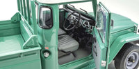 Kyosho - 1/18 Scale Toyota Land Cruiser 40 Pickup Fashion Green Model Diecast Car - Hobby Recreation Products