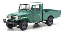 Kyosho - 1/18 Scale Toyota Land Cruiser 40 Pickup Fashion Green Model Diecast Car - Hobby Recreation Products