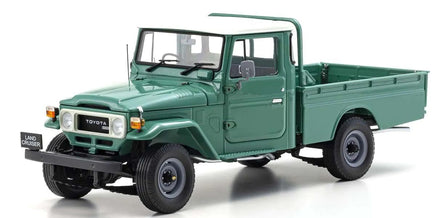 Kyosho - 1/18 Scale Toyota Land Cruiser 40 Pickup Fashion Green Model Diecast Car - Hobby Recreation Products
