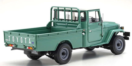 Kyosho - 1/18 Scale Toyota Land Cruiser 40 Pickup Fashion Green Model Diecast Car - Hobby Recreation Products