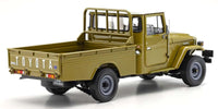 Kyosho - 1/18 Scale Toyota Land Cruiser 40 Pickup Olive Model Diecast Car - Hobby Recreation Products