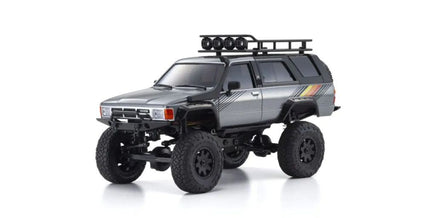 Kyosho - 1/24 Mini - Z Toyota 4Runner 4x4 MX - 01 with Axxessory Parts Dark Gray Metallic - Hobby Recreation Products