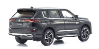 Kyosho - 1/43 Mitsubishi Outlander, Black, Diecast Model - Hobby Recreation Products