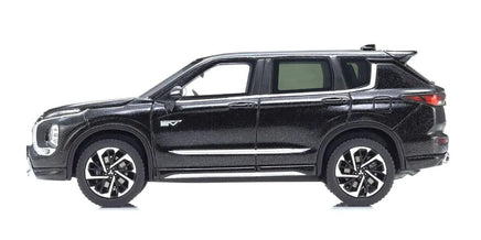 Kyosho - 1/43 Mitsubishi Outlander, Black, Diecast Model - Hobby Recreation Products
