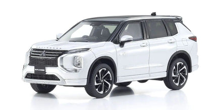 Kyosho - 1/43 Mitsubishi Outlander, White, Diecast Model - Hobby Recreation Products