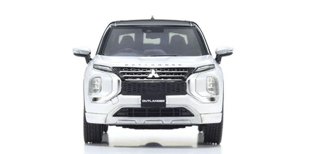 Kyosho - 1/43 Mitsubishi Outlander, White, Diecast Model - Hobby Recreation Products