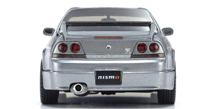 Kyosho - 1/43 Scale Nissan Skyline GT-R R33 NISMO Grand Touring Die Cast Car (Gray) - Hobby Recreation Products