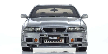 Kyosho - 1/43 Scale Nissan Skyline GT-R R33 NISMO Grand Touring Die Cast Car (Gray) - Hobby Recreation Products