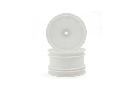 Kyosho - 2.2 Dish Wheel (Rear/White/2pcs) - Hobby Recreation Products