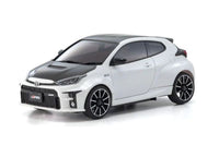 Kyosho - ASC MA - 020 Toyota GRMN Yaris Rally Package Platinum White Pearl Mica - Hobby Recreation Products