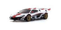 Kyosho - ASC MR - 03W - MM McLaren P1 GTR White / Red Body - Hobby Recreation Products