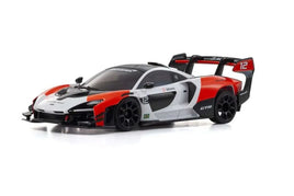 Kyosho - ASC MR-03W-MM McLaren Senna GT GTR White/Red Body - Hobby Recreation Products