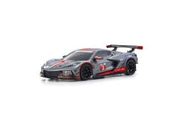 Kyosho - ASC MR - 04W - MM Chevrolet Corvette C8.R Gunmetal/Red - Hobby Recreation Products