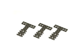 Kyosho - Carbon Rear Sus Plate (Soft/MM/LM/MM2/3pcs) - Hobby Recreation Products