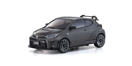 Kyosho - Gun Metallic Toyota GRMN Yaris Circuit Package Mini-Z Autoscale body - Hobby Recreation Products