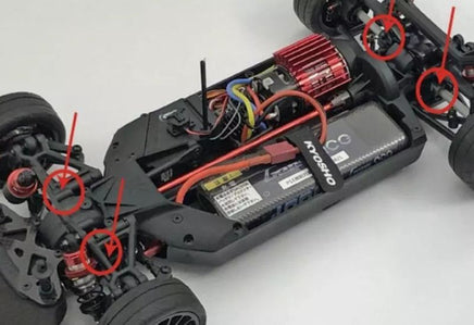 Kyosho - HD Diff Shaft (FZ02 / 2pcs) - Hobby Recreation Products