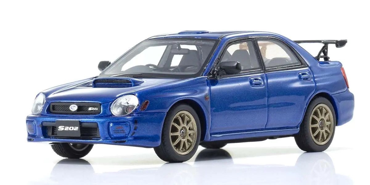 Kyosho Original Diecast 1/43 Subaru Impreza S202 Blue| Hobby