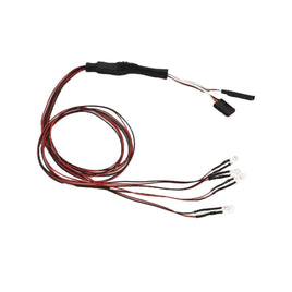 Kyosho - LED Light Unit, 4x F5 Bulbs, Clear and Red, L=400 - Hobby Recreation Products