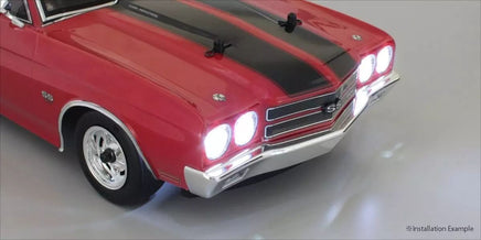 Kyosho - LED Light Unit (5mm/4 Bulbs/L=400/Clear) - Hobby Recreation Products