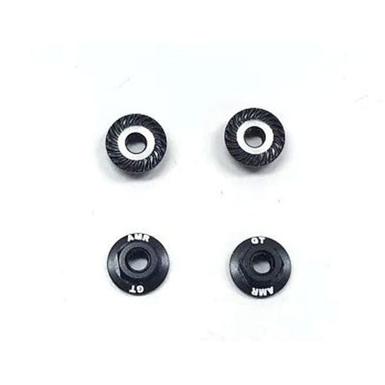 Kyosho - M4 Large 11mm Flange, Black (4pcs) - Hobby Recreation Products