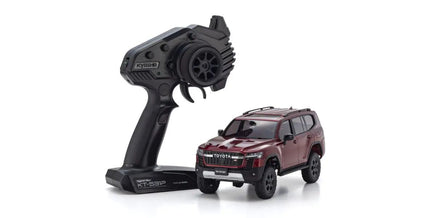 Kyosho - Mini - Z 4x4 Toyota Land Cruiser 300 GR Sport MX - 01 Readyset, Dark Red Mica Metallic - Hobby Recreation Products